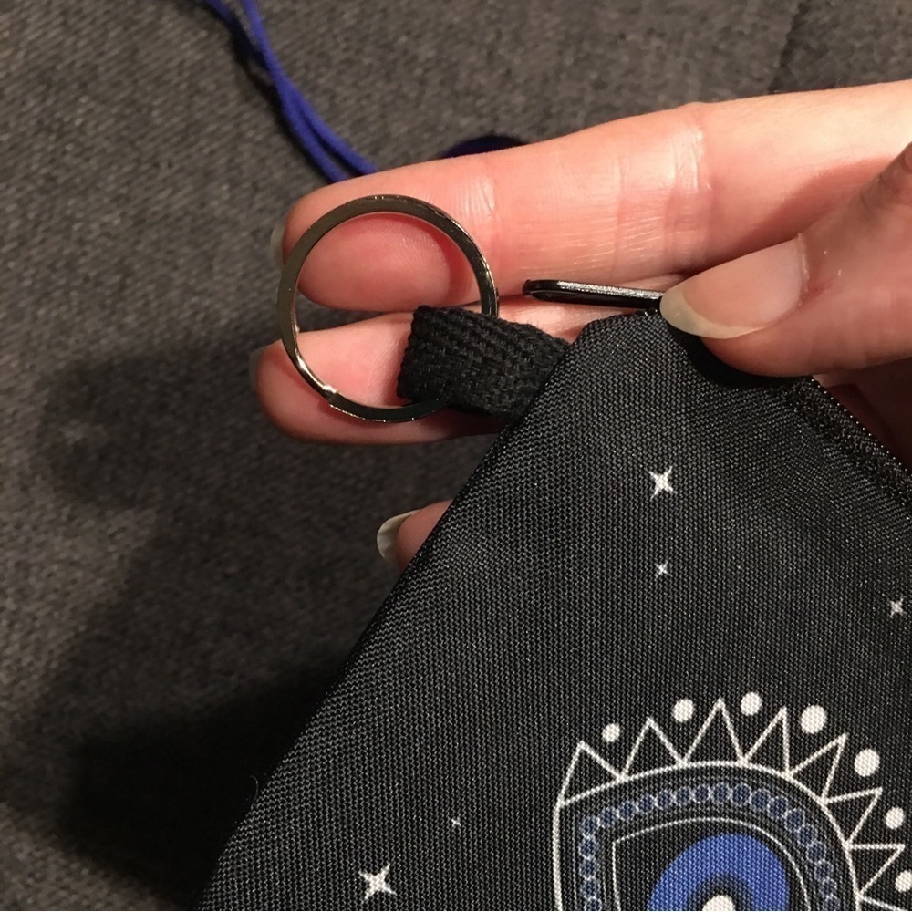 Evil Eye Bundle - Charm + Coin Purse (BLACK, BLUE EYE) - Picture 4 of 15